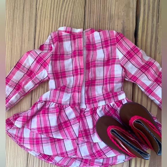 American Girl Doll Western Outfit with boots - Picture 2 of 2
